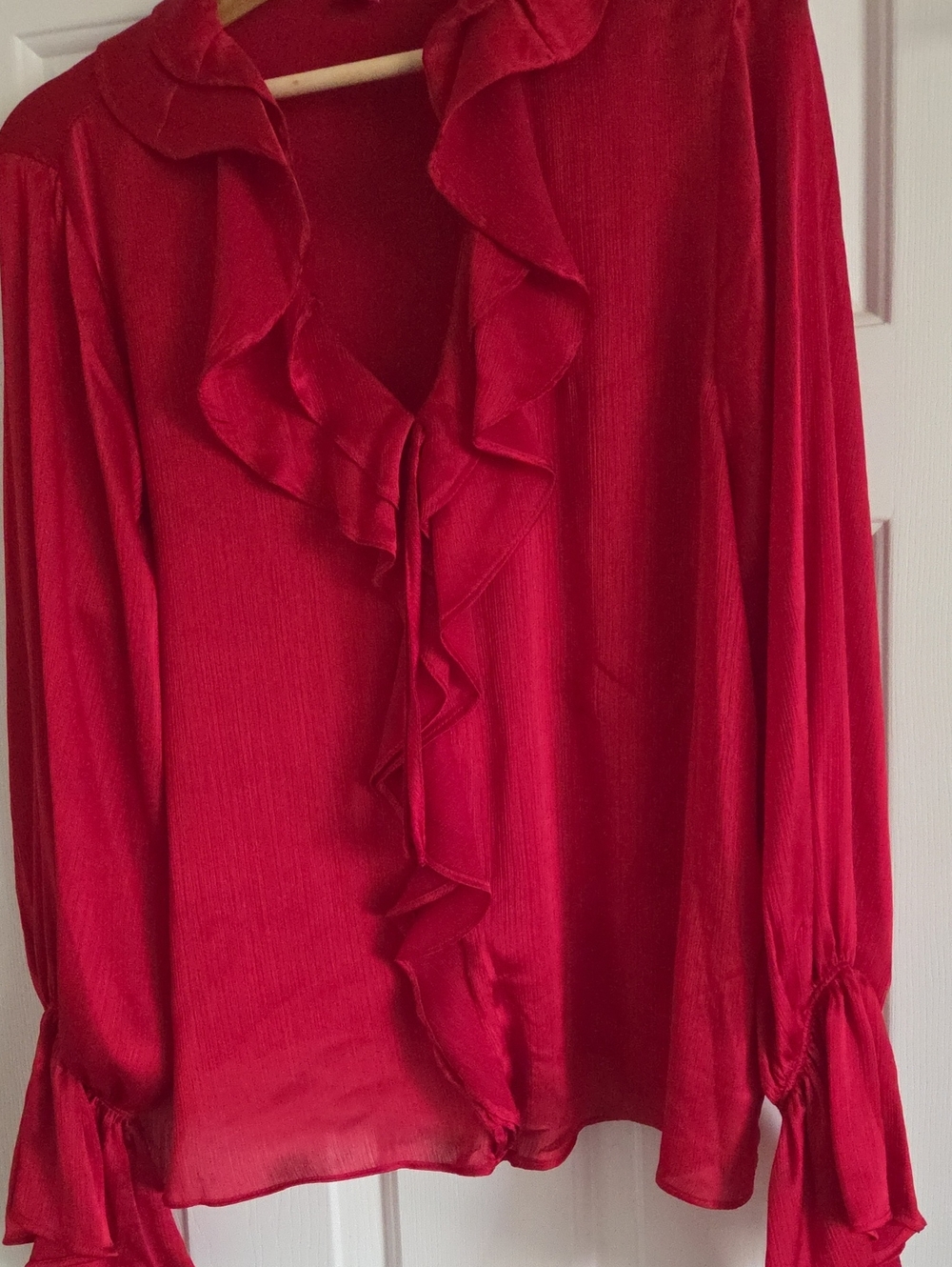 Cherry Red Vince Camuto Dressy Top